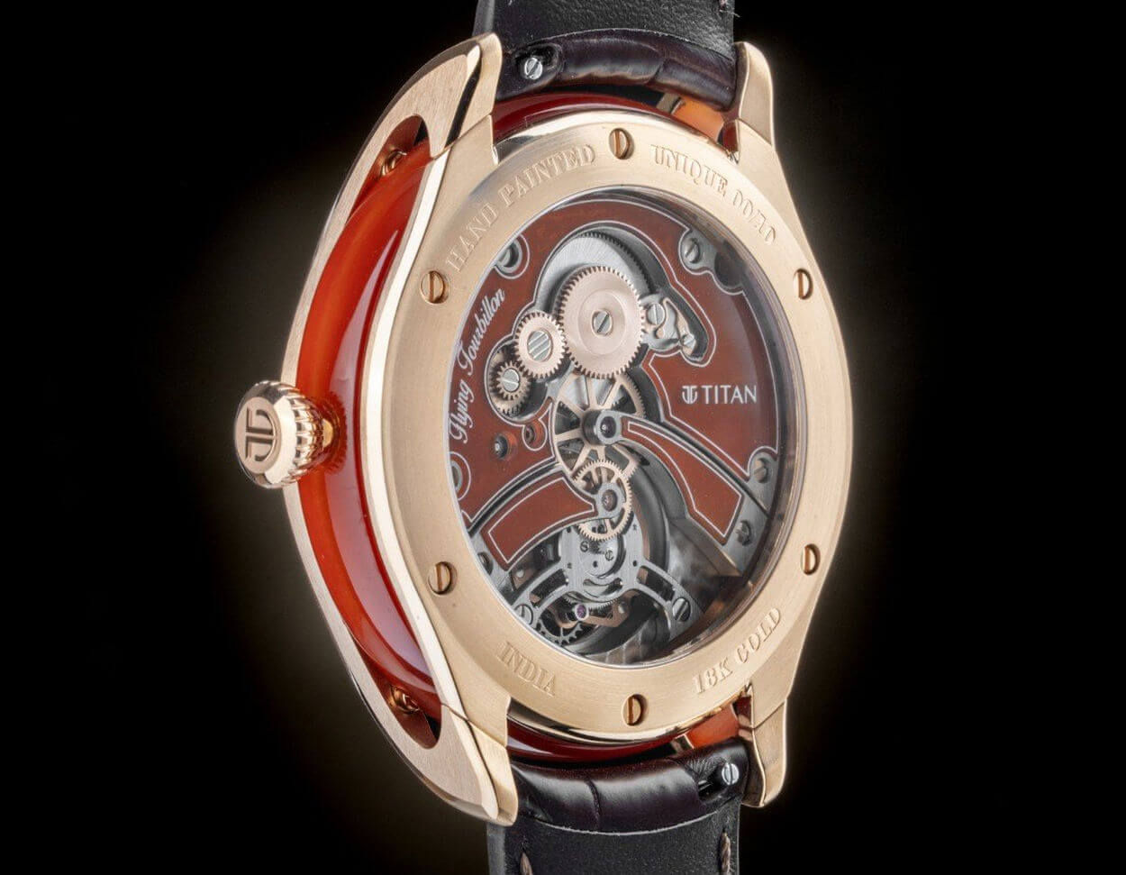 Le tourbillon volant Jalsa de chez Titan en compétition pour le GPHG 2025