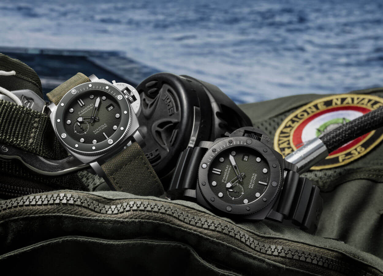 Panerai : deux nouvelles Submersible pour célébrer son partenariat avec la Marina Militare