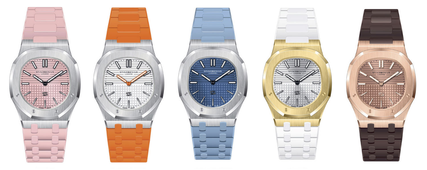 Genius Watches : deux nouvelles collections quartz en catalogue en 36 mm