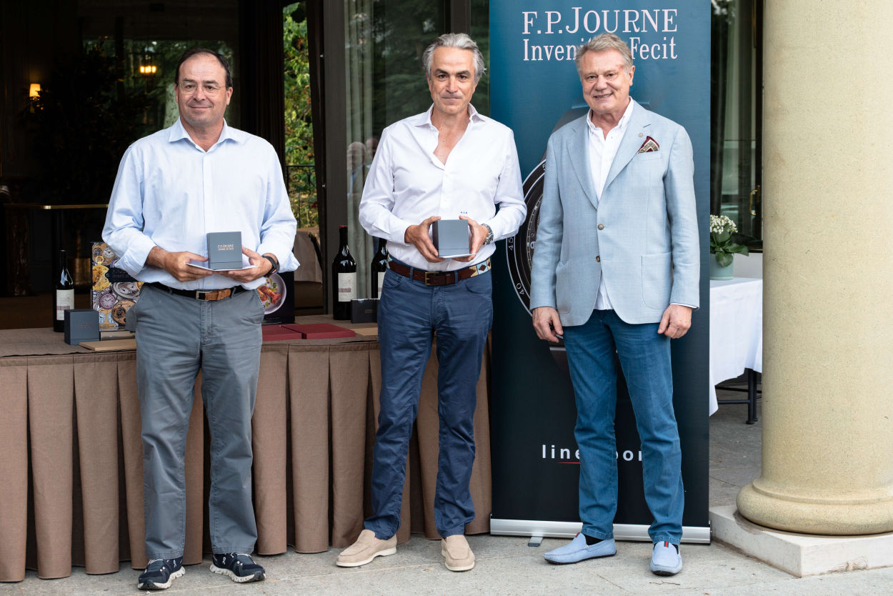 1st Prize Gross - Francisco Gonzalez-Camino, Gian-Luigi Sorcinelli et François-Paul Journe