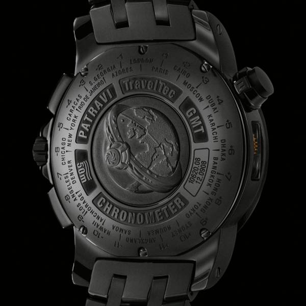Bucherer Patravi TravelTec : le noir vous va si bien... Bucherer Patravi TravelTec : le noir vous va si bien...