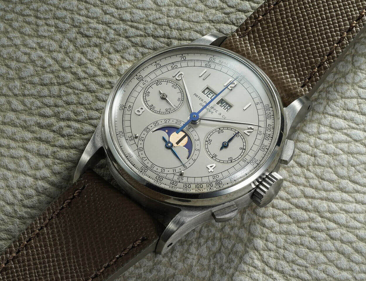 Phillips met en vente la Patek Philippe réf. 1518 en acier numéro 1 en novembre prochain à Genève