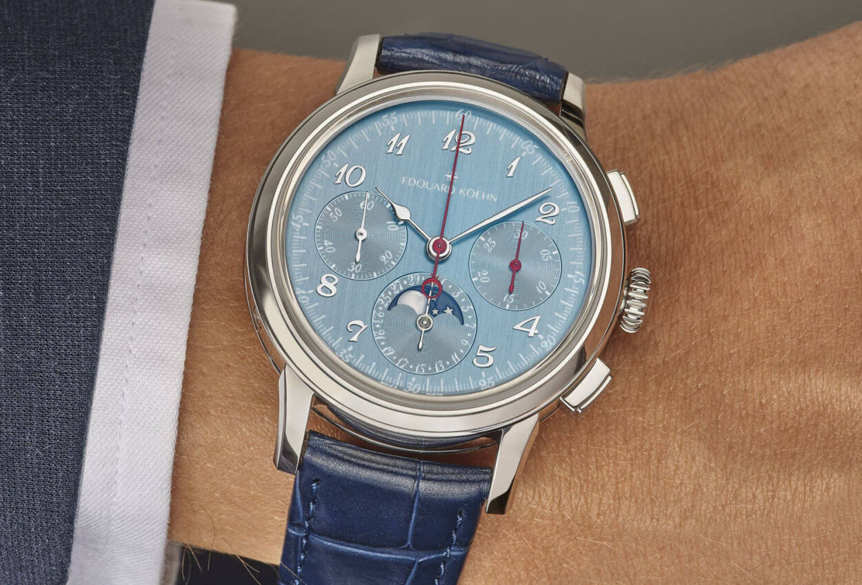 Edouard Koehn Legacy Moonphase : toute la poésie de la phase de Lune associée au chrono 