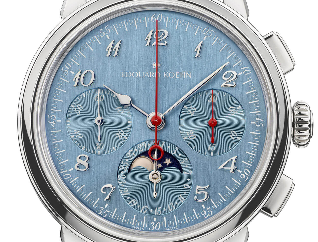 Edouard Koehn Legacy Moonphase : toute la poésie de la phase de Lune associée au chrono 