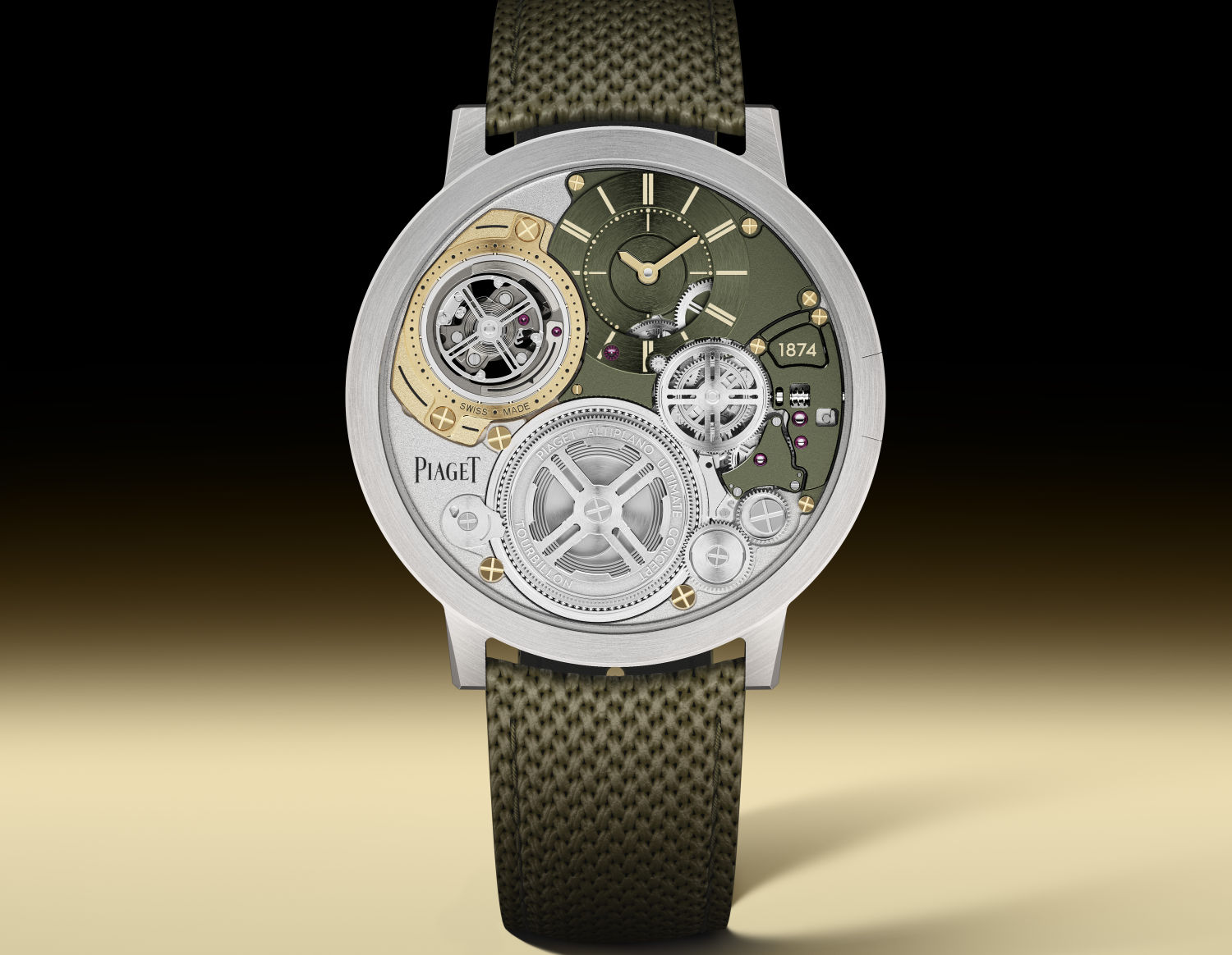 Piaget Altiplano : quand le kaki se fait "haute horlogerie"