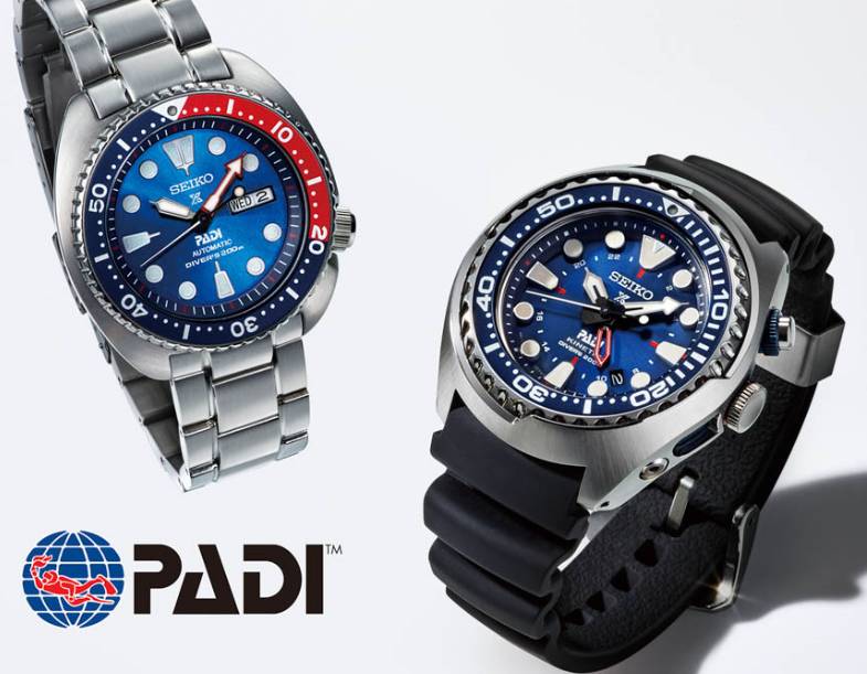 Seiko : deux "plongeuses" en partenariat avec la PADI