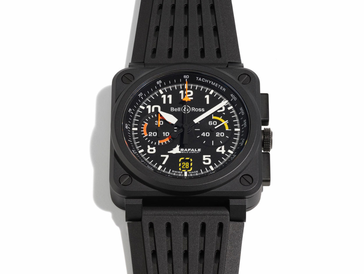 Bell & Ross BR-03 chrono Rafale Solo Display : l'heure en formation