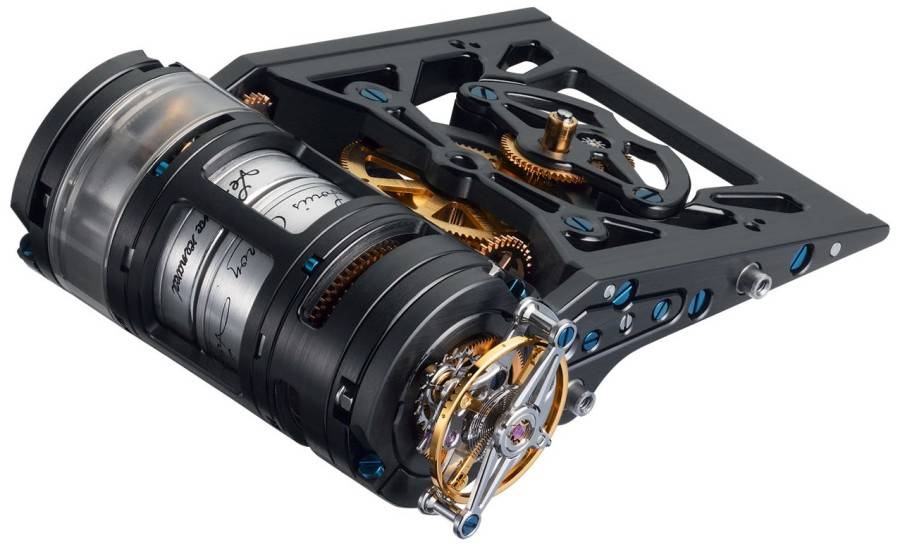 PF Bugatti Type 390 Concept Watch : un bloc moteur au poignet PF Bugatti Type 390 Concept Watch : un bloc moteur au poignet