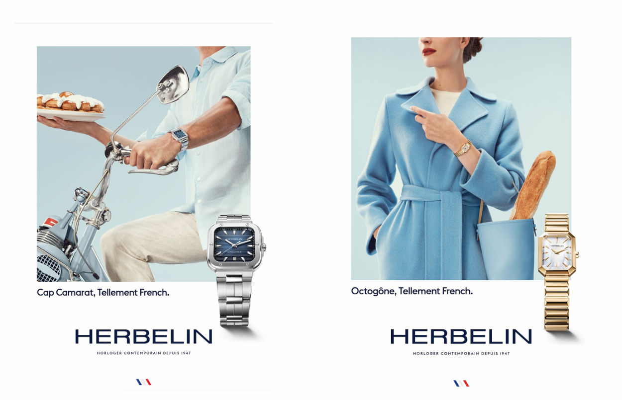 Herbelin : une nouvelle campagne de communication "Tellement French" !