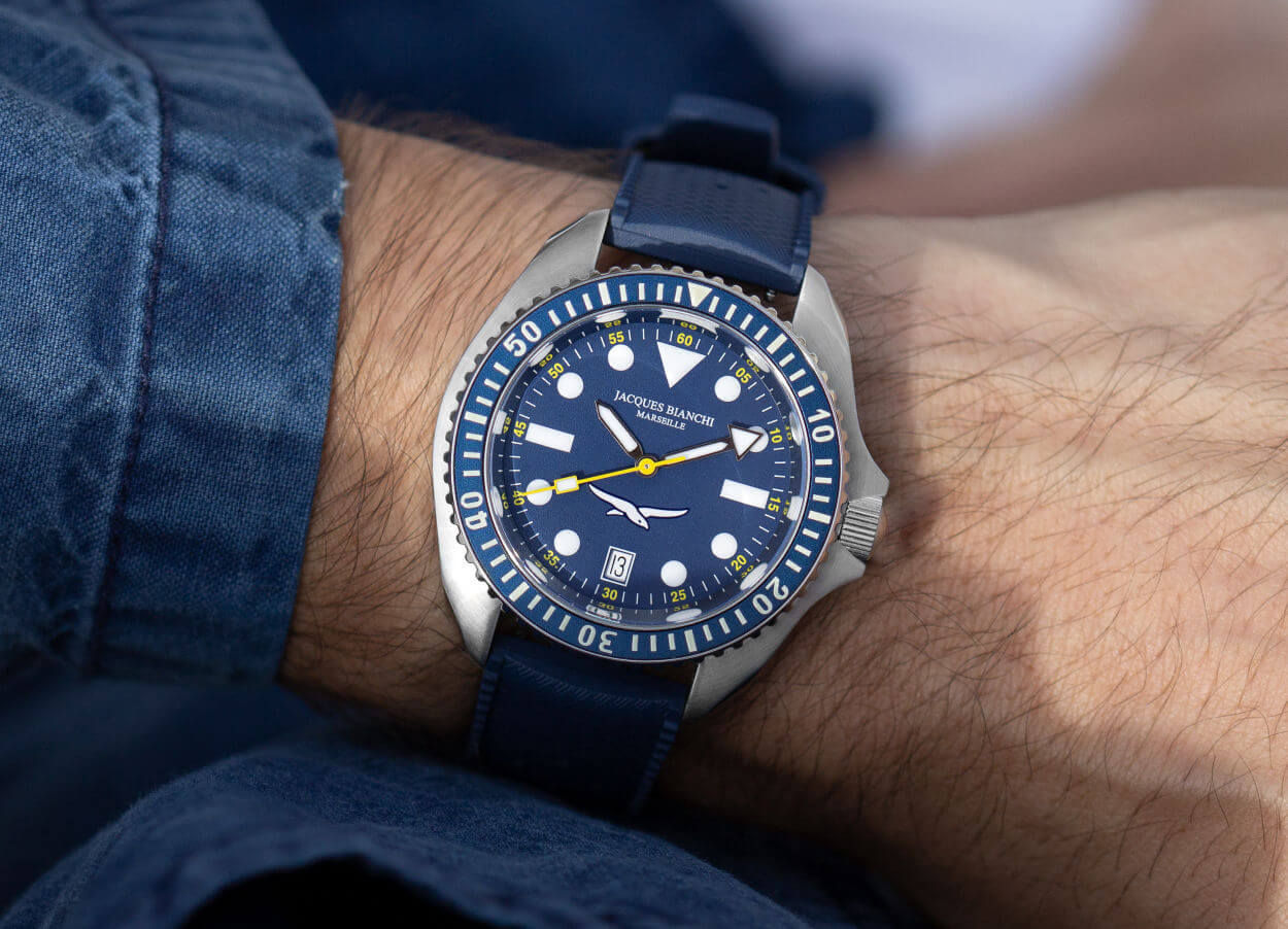 Jacques Bianchi Marseille JB200 CNM : montre phocéenne pour ancrage local Jacques Bianchi Marseille JB200 CNM : montre phocéenne pour ancrage local