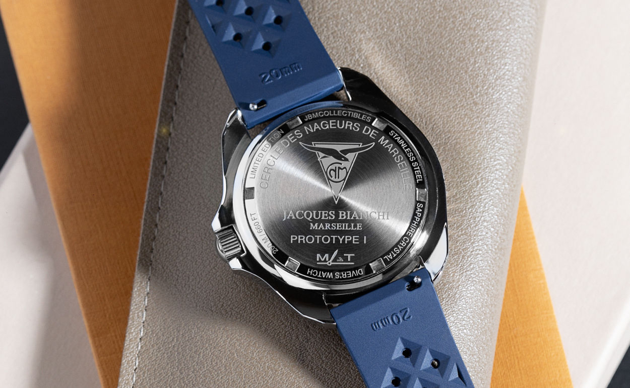 Jacques Bianchi Marseille JB200 CNM : montre phocéenne pour ancrage local