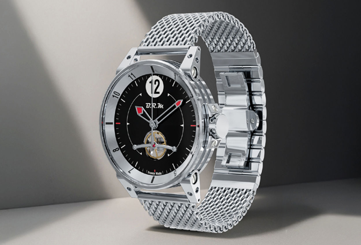 BRM V6-42-EV : échappement visible pour montre sportive et racée à la fois