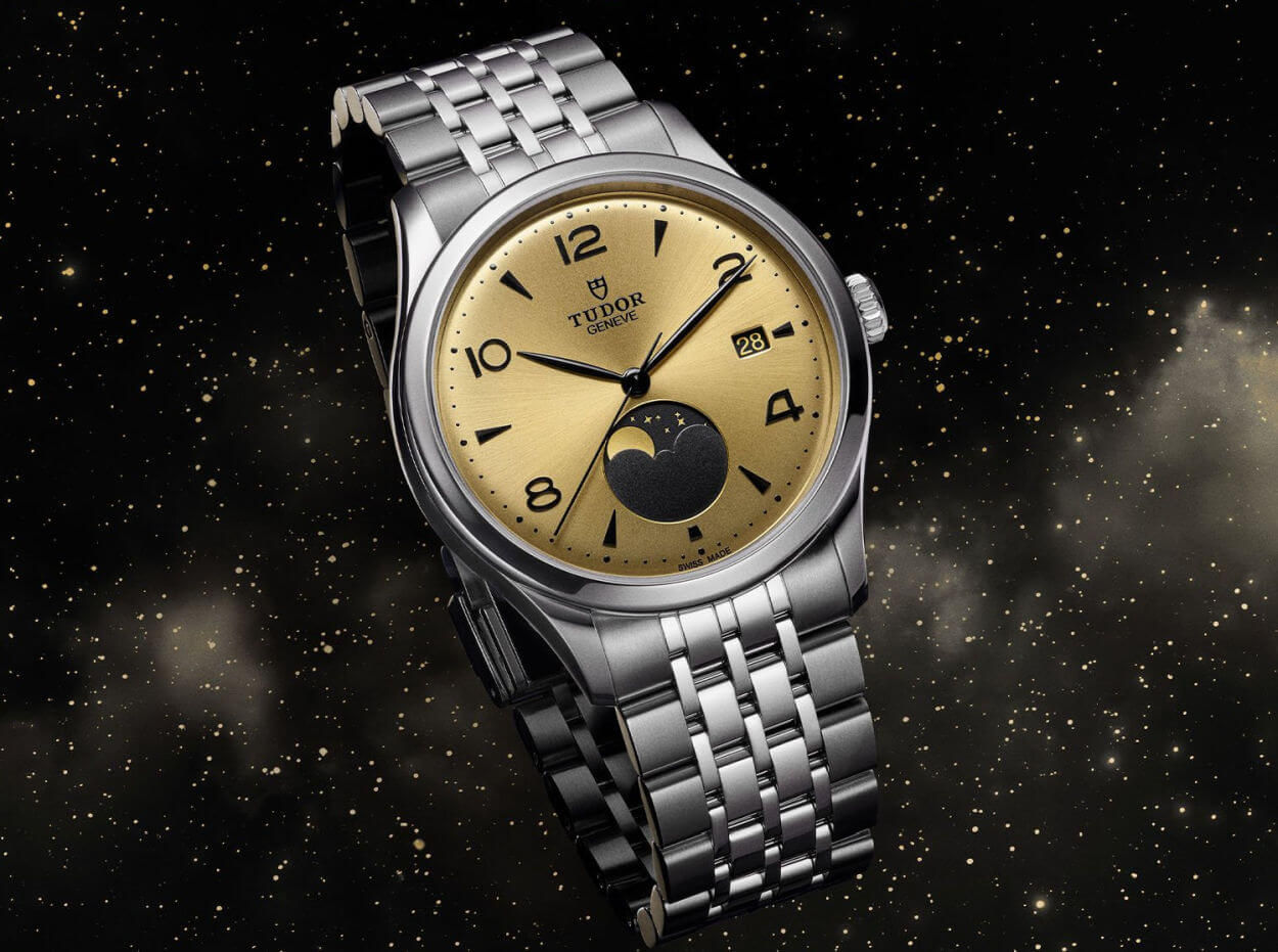 Tudor 1926 Luna : la toute première phase de Lune de la marque à la rose