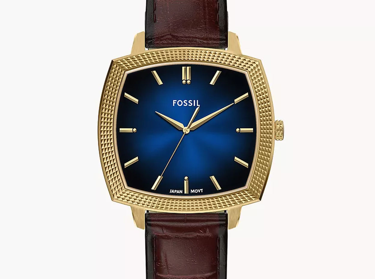 Cette Fossil Luxe Machine prouve que le "vintage style" est descendu dans la rue !