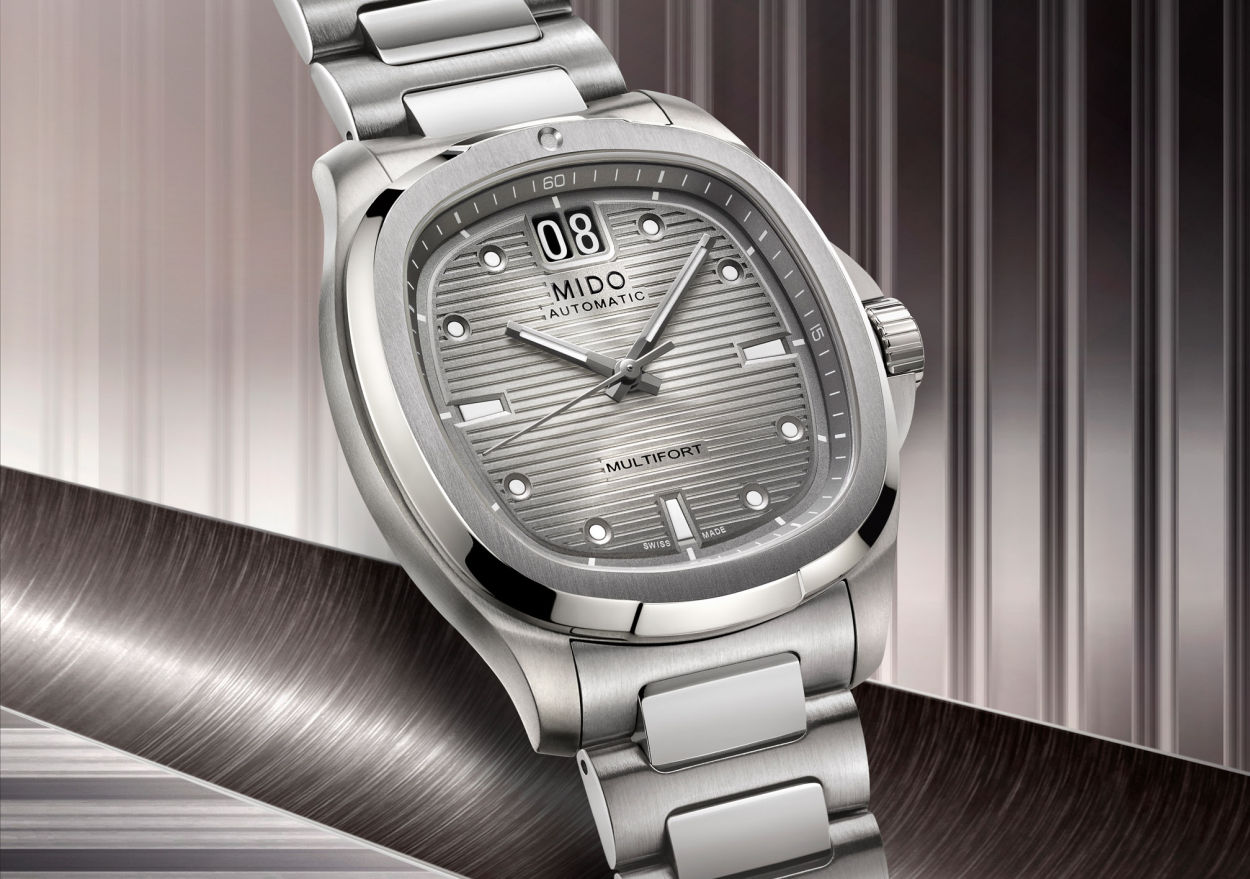Mido Multifort TV Big Date : allure monochrome pour version titane