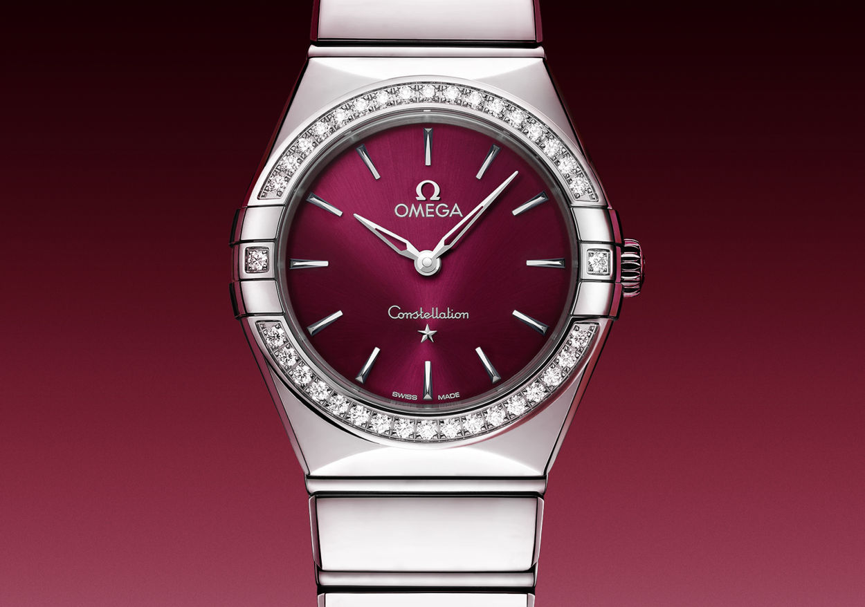 Omega : sa Constellation arrive en formats "mini" de 25 et 28 mm