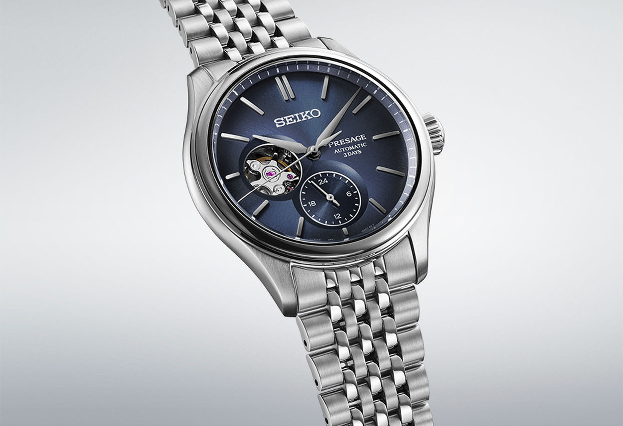 Seiko : deux nouvelles Presage mettent à l'honneur le bleu Ai iro, le fameux indigo nippon