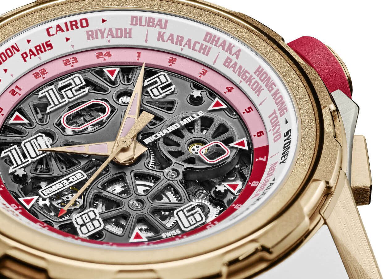 Richard Mille RM 63-02 Heure Universelle : les heures du monde en première classe