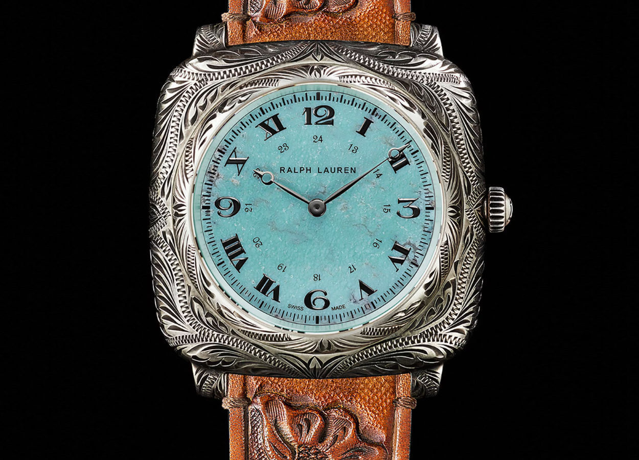 Ralph Lauren American Western Turquoise Dial : wild wild west !