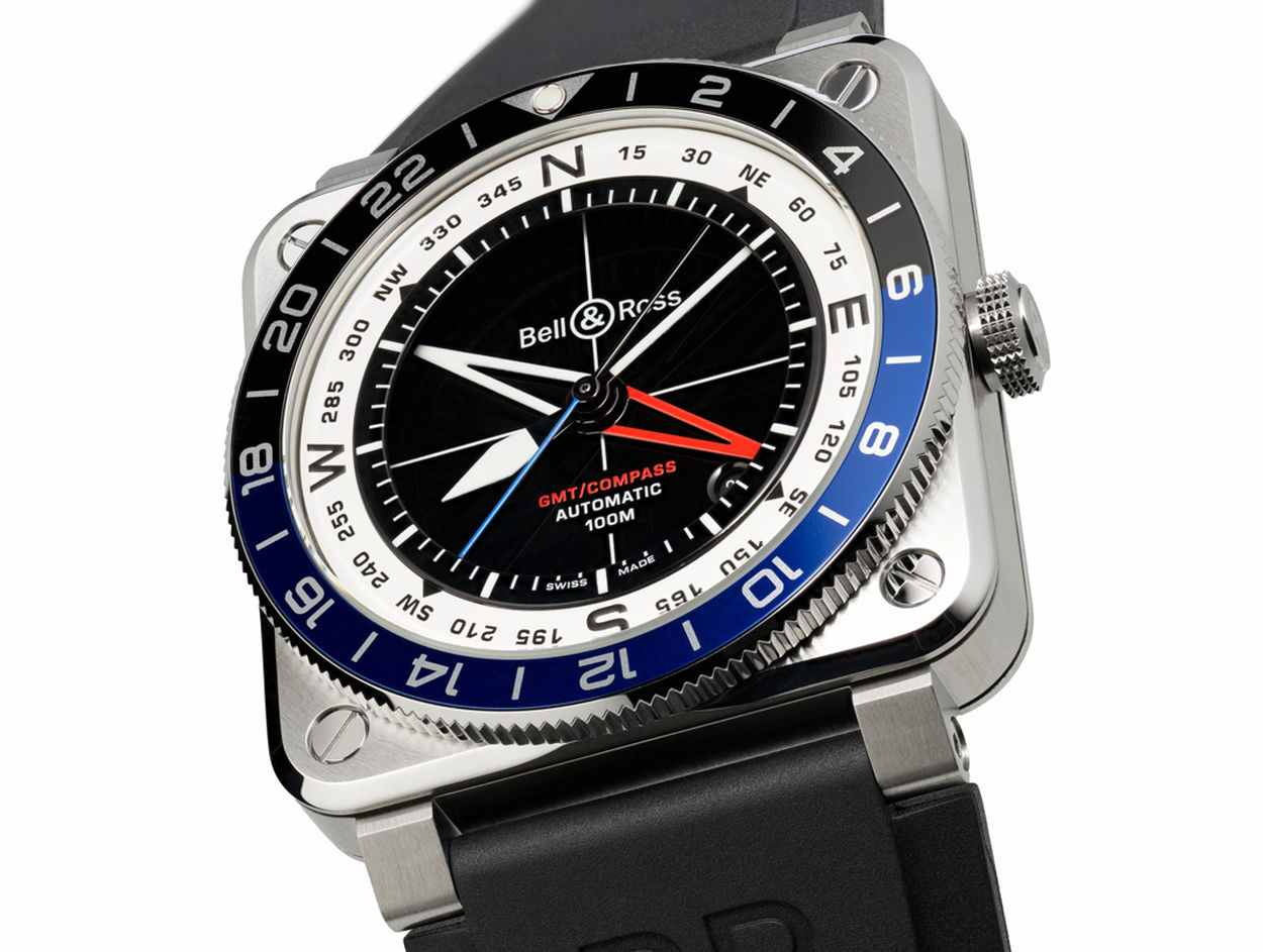 Bell & Ross BR-03 GMT Compass : montre spatio-temporelle Bell & Ross BR-03 GMT Compass : montre spatio-temporelle