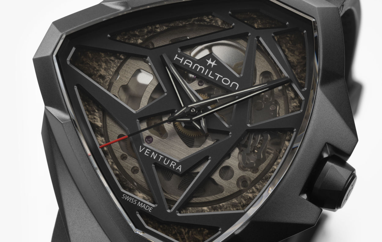 Hamilton Ventura Edge Skeleton : pierre angulaire du temps...