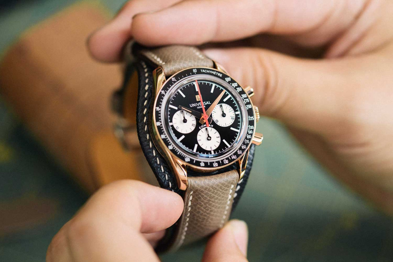 Universal Genève Compax : six montres en hommage à Nina Rindt