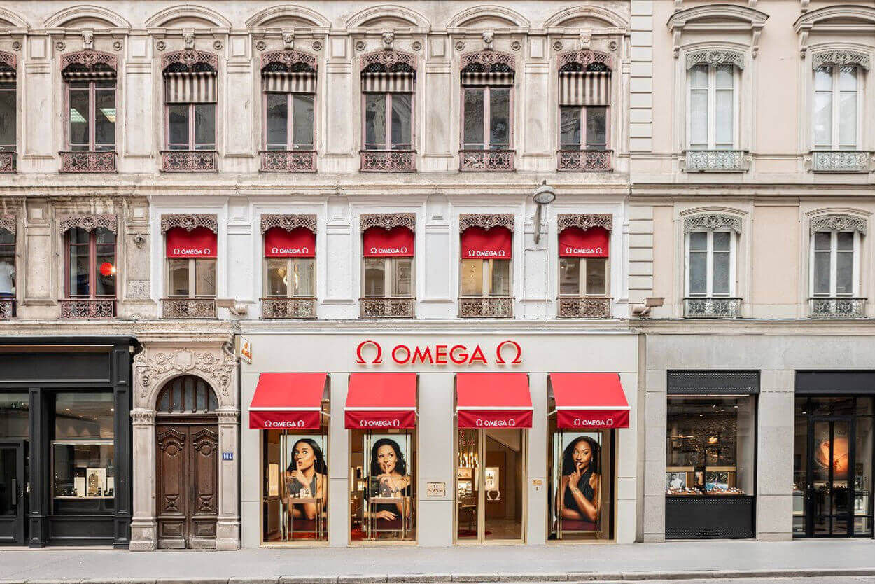 Omega ouvre une boutique exclusive à Lyon : une adresse phare au coeur du luxe lyonnais