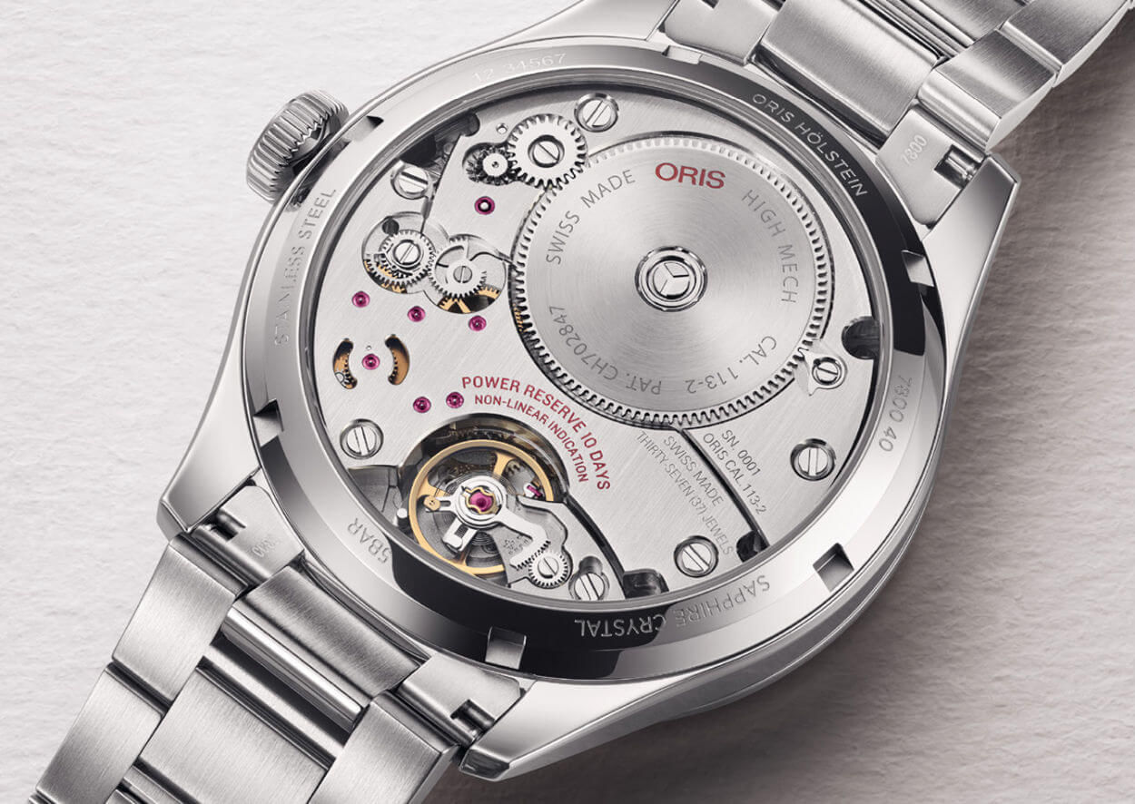 Oris Big Crown Calibre 113 : un calendrier d'affaires qui respire la joie de vivre