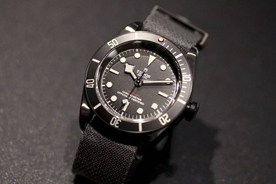 Tudor Heritage Black Bay noire Tudor Heritage Black Bay noire