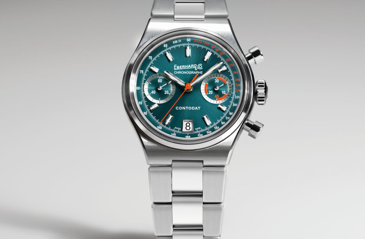 Contodat Eberhard & Co : du orange comme fil rouge