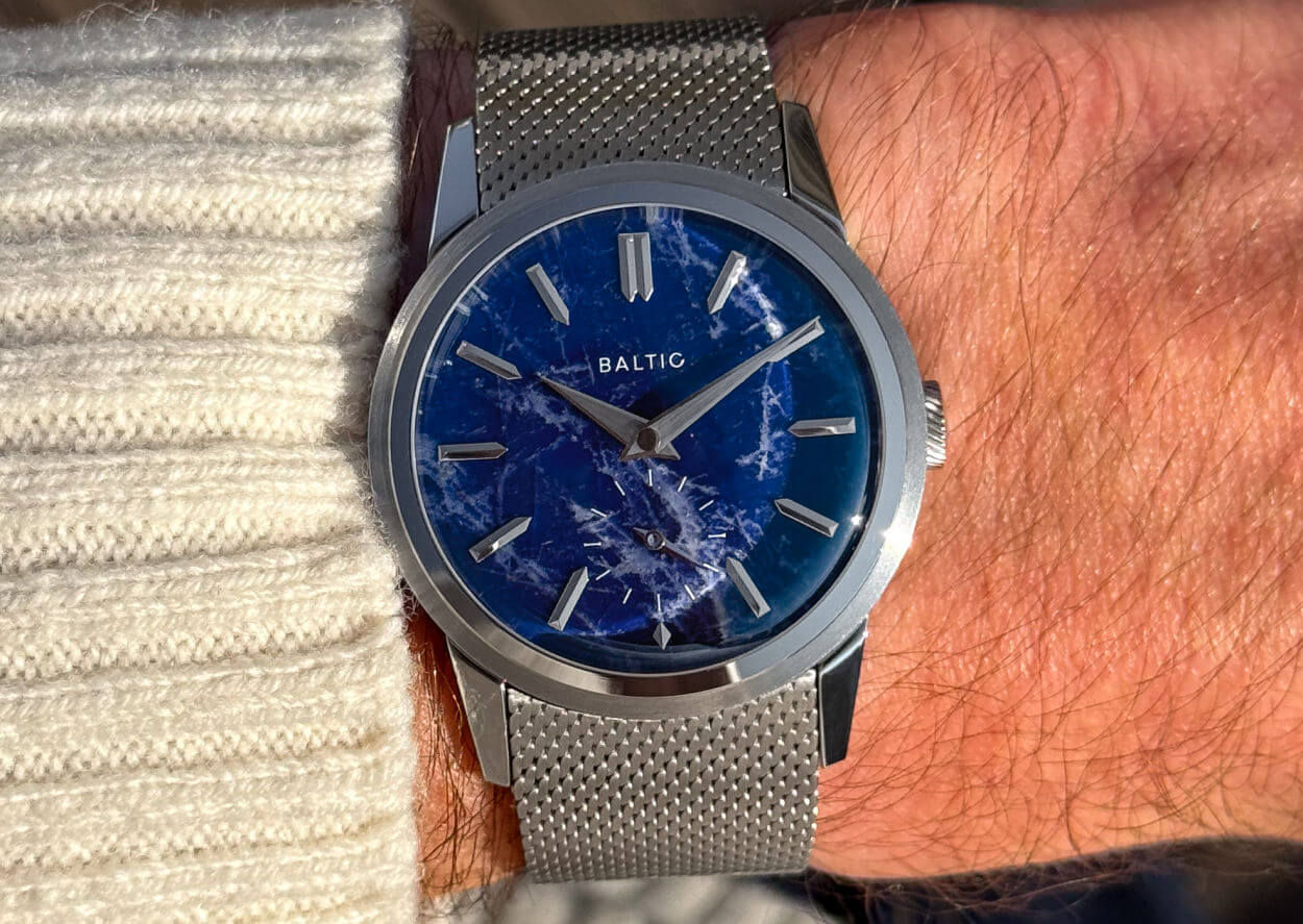 Baltic Prismic Stone : tout le charme des cadrans en pierre au poignet