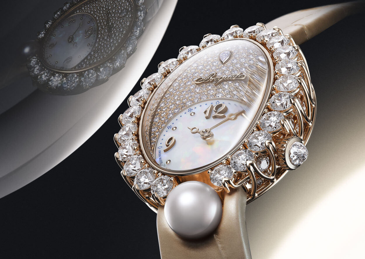 Breguet Reine de Naples Perles Impériales : d'or, de diamants et de perles d'Akoya