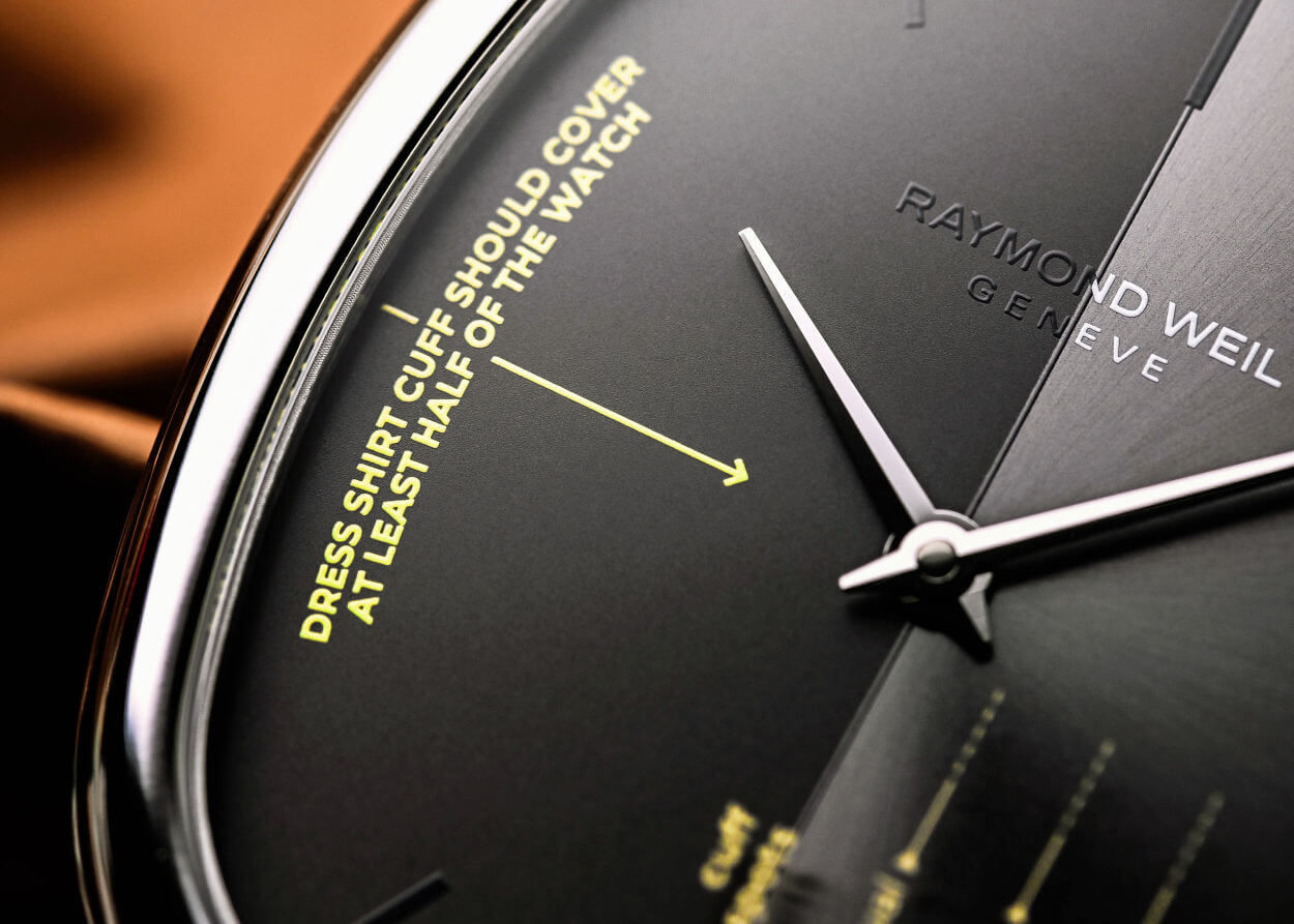 Raymond Weil Toccata Heritage x seconde/seconde : quand Raymond veille au respect de l'étiquette