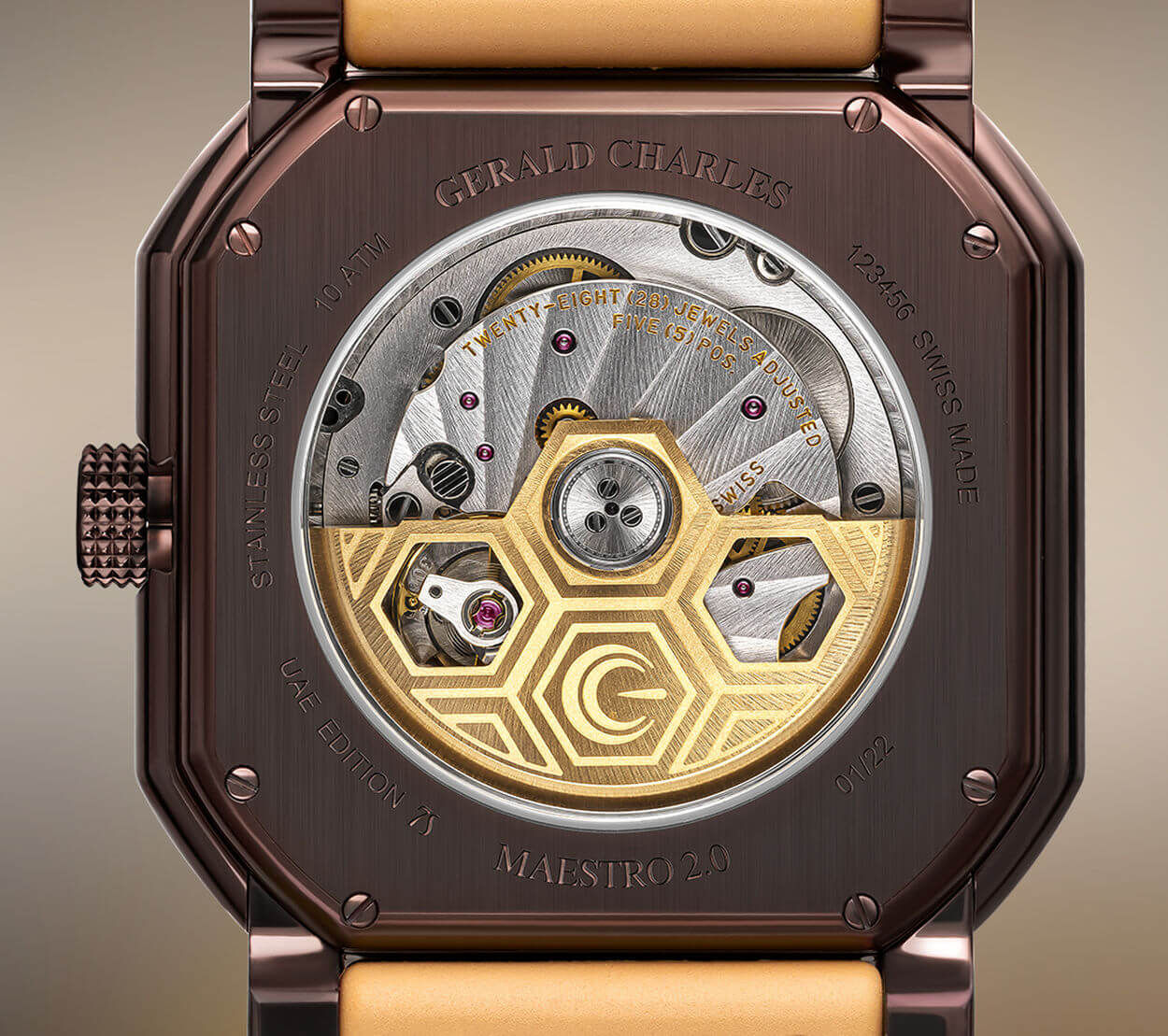 Gerald Charles Maestro Tiger Eye : édition spéciale pour la Dubai Watch Week