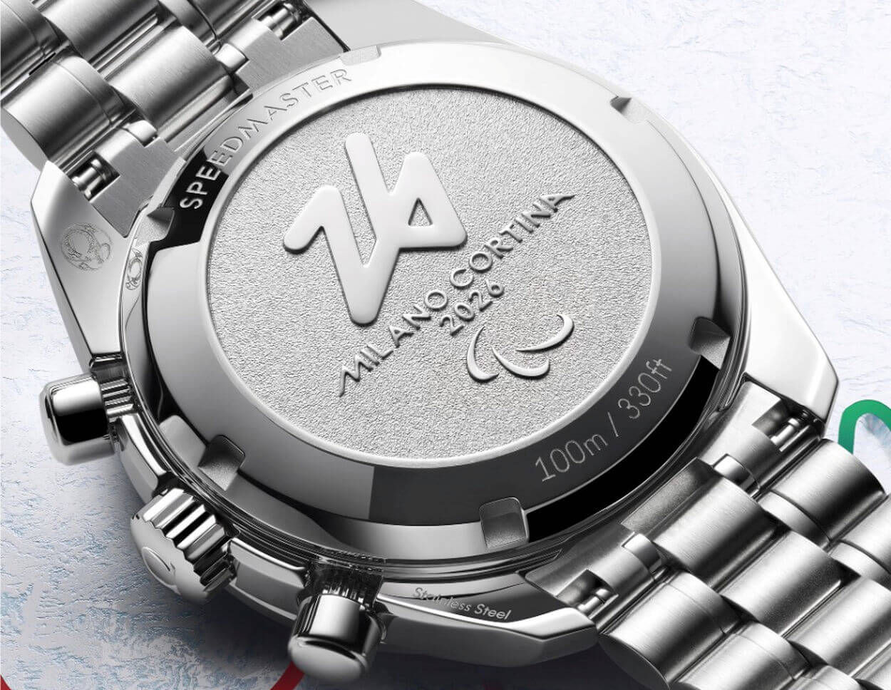 Jeux Paralympiques d'hiver : une Omega Speedmaster 38 mm Milano Cortina 2026