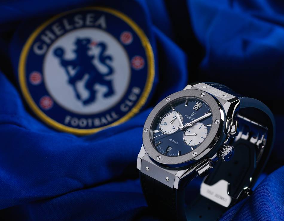 Classic Fusion Chronograph Chelsea : Hublot gets the Blues
