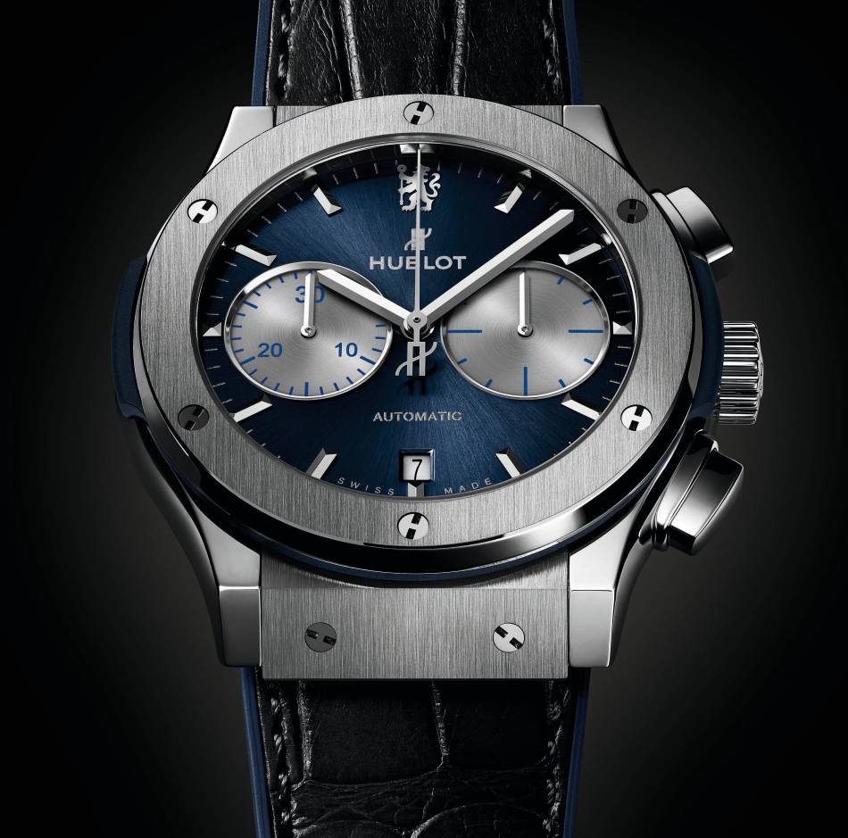 Classic Fusion Chronograph Chelsea : Hublot gets the Blues