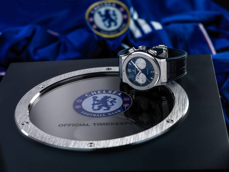 Classic Fusion Chronograph Chelsea : Hublot gets the Blues