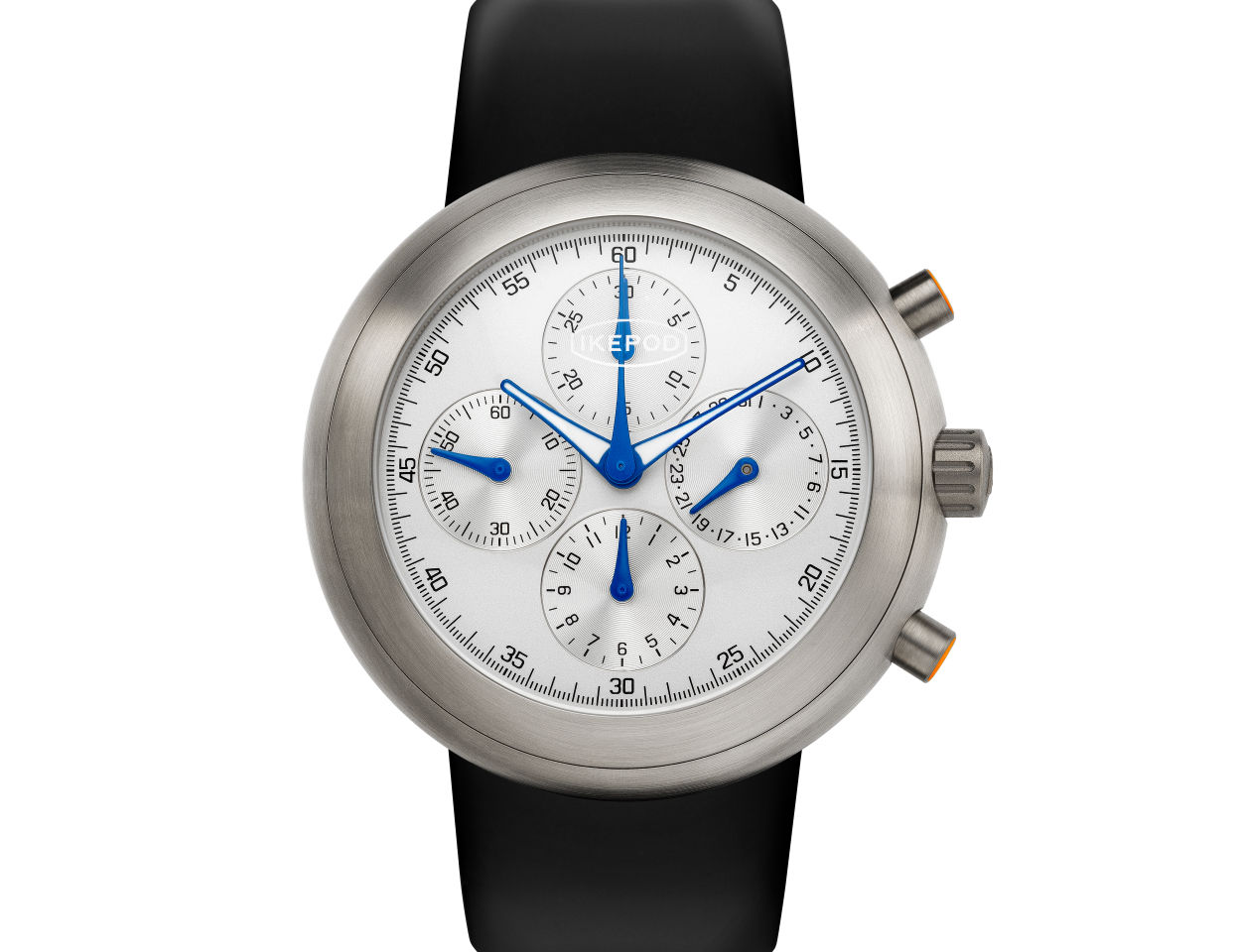 Ikepod, le retour de l'Hemipod, icône horlogère des années 90