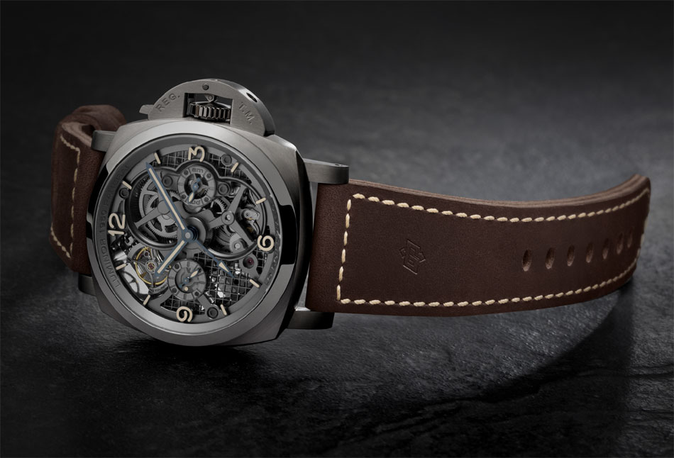 Panerai Luminor Lo Scienziato Tourbillon GMT Titane