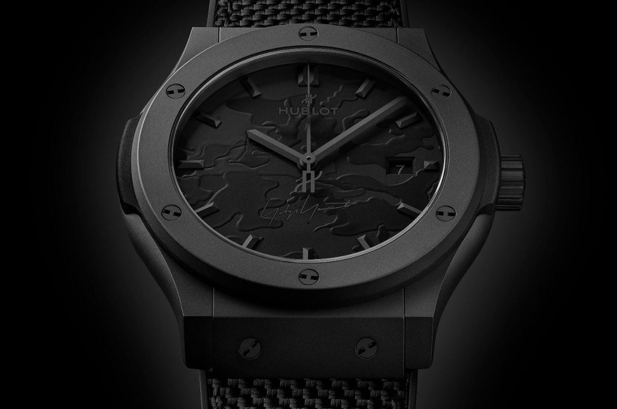 Hublot Classic Fusion Yohji Yamanoto : un mystérieux cadran "camo full black"