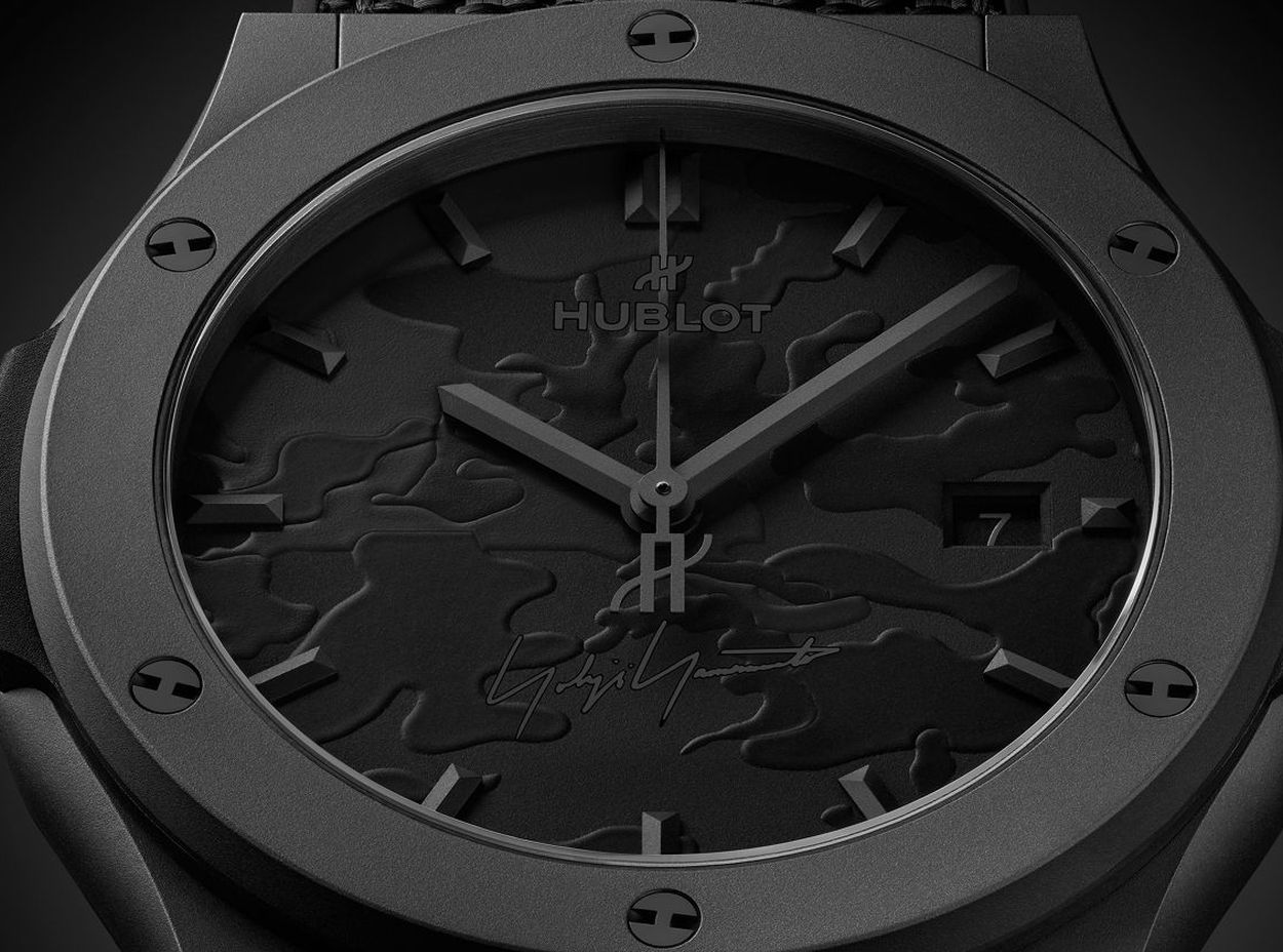 Hublot Classic Fusion Yohji Yamanoto : un mystérieux cadran "camo full black"