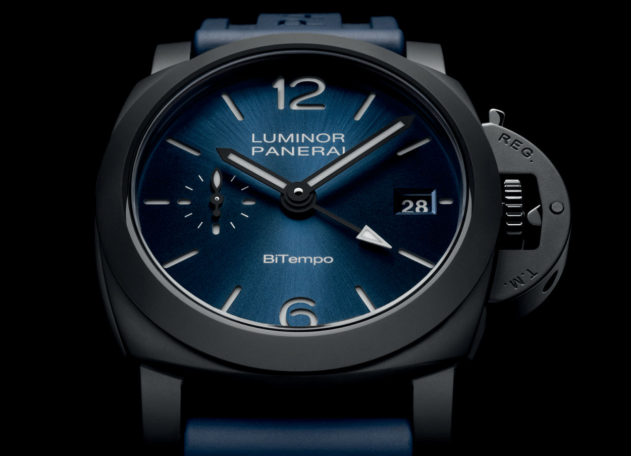 Panerai Luminor GMT Ceramica PAM01783  : une céramique noire uniquement vendue en ligne !