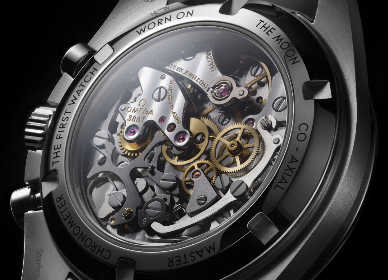 Omega : une Speedmaster Moonwatch avec cadran "noir et blanc"
