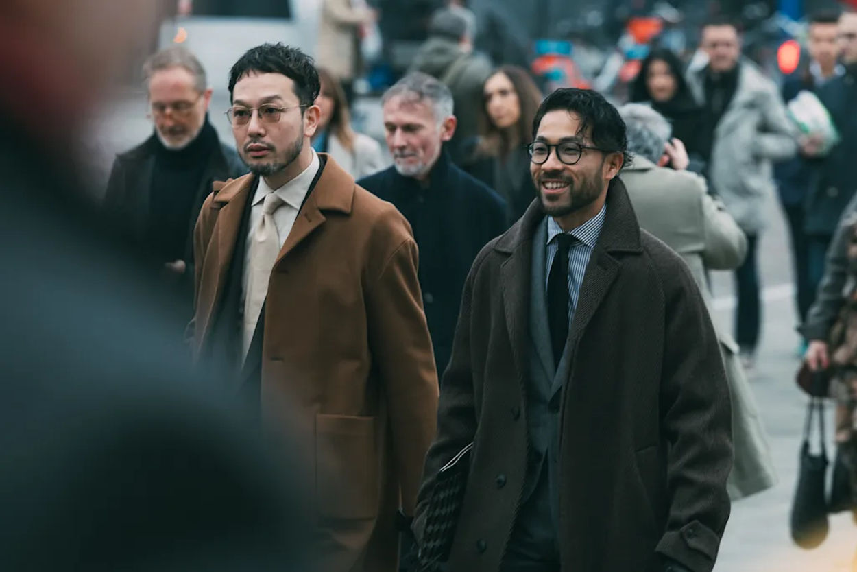 Le Suit Walk du Pitti Uomo : quand le costume reprend la rue