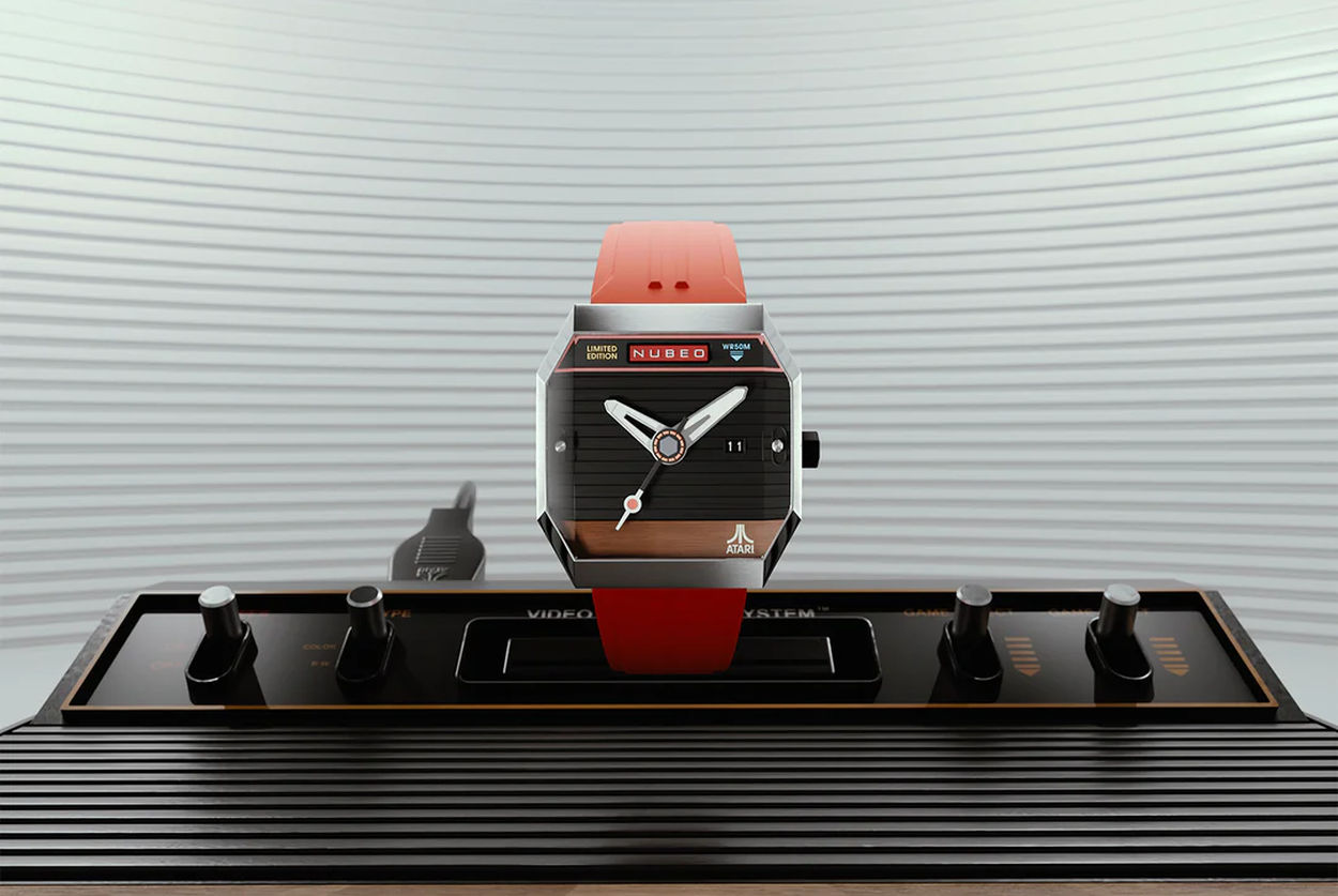 Nubeo x Atari : quand l'horlogerie mécanique célèbre les premiers jeux vidéo