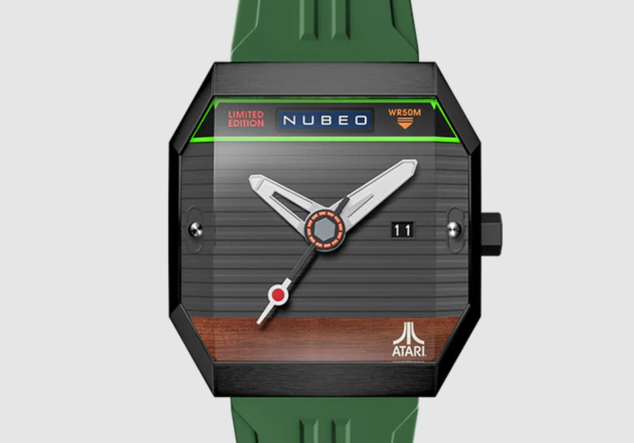 Nubeo x Atari : quand l'horlogerie mécanique célèbre les premiers jeux vidéo