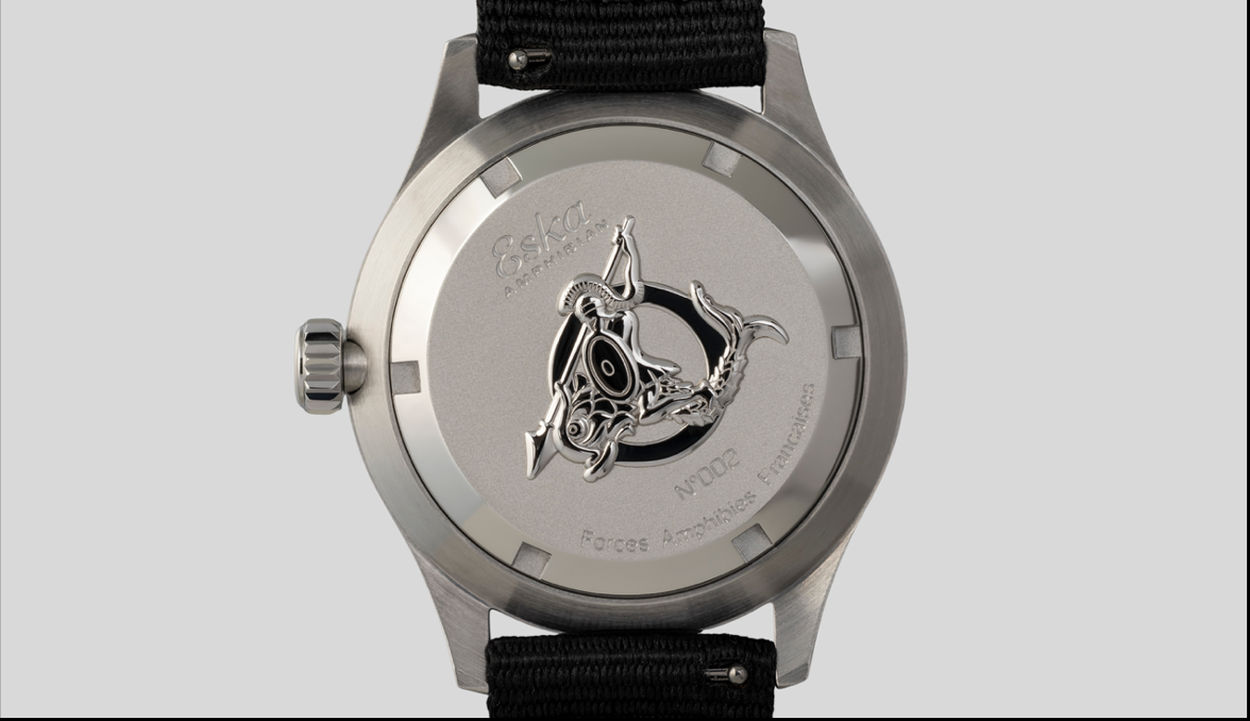 Eska Amphibian 250 "H-Hour" : une montre pour les Forces Amphibies Françaises