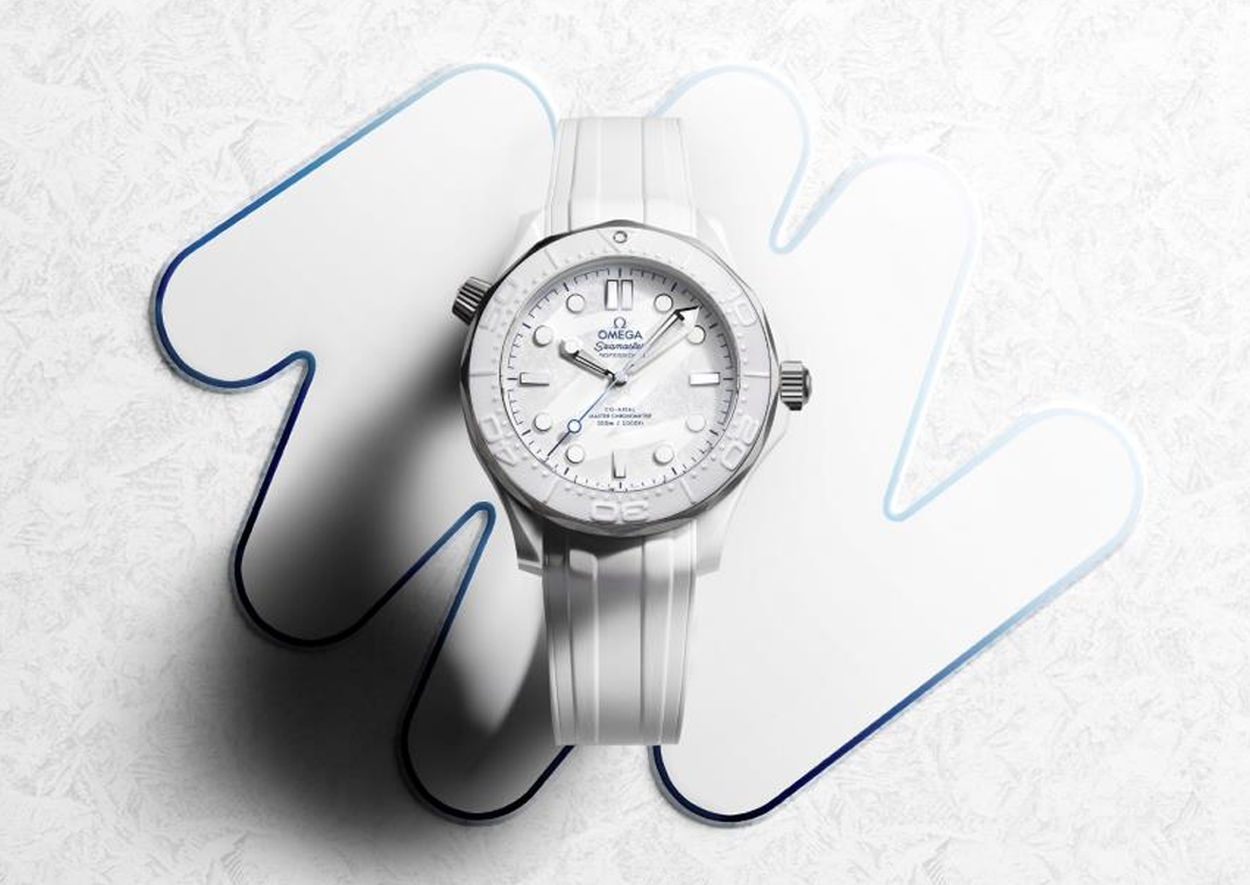 Omega Seamaster Diver 300M : édition spéciale Milano Cortina 2026 en céramique et titane