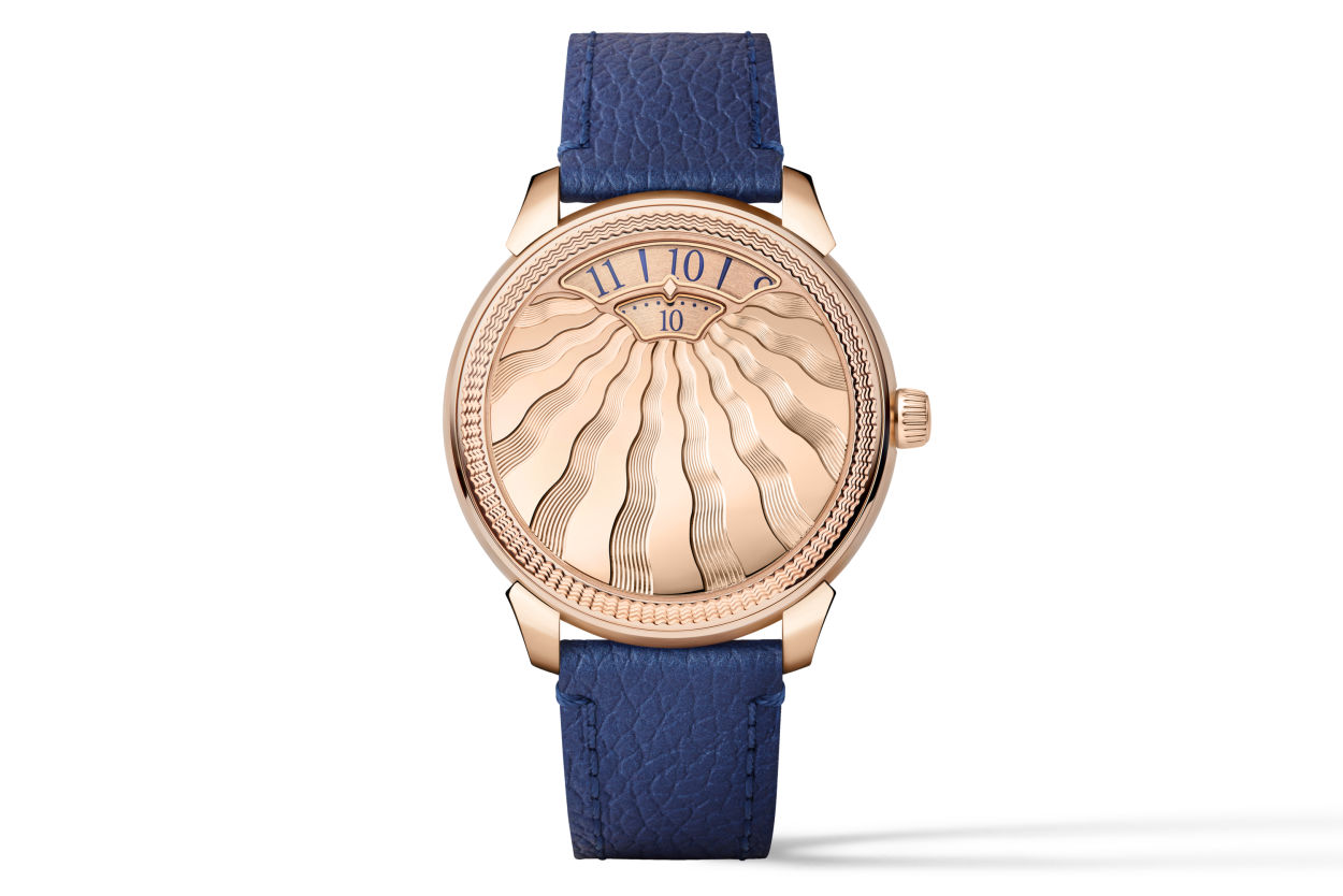 Louis Vuitton Tambour Convergence Guilloché : le temps traine et le cadran se "guilloche"